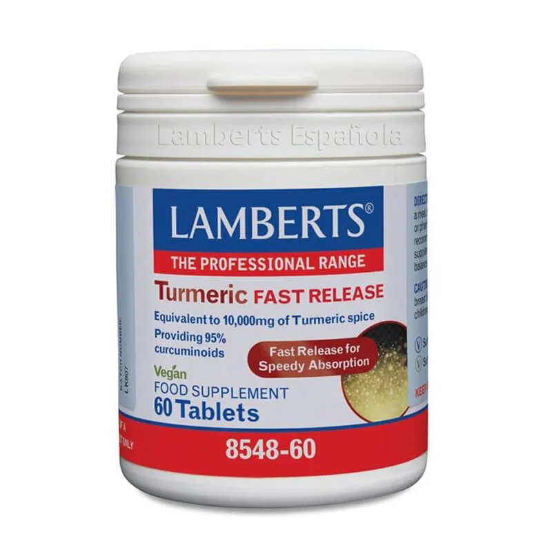 Cúrcuma De Liberación Rápida 60 Caps