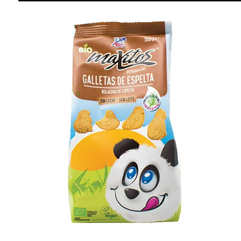 Maxitos Galletas De Espelta Bio Sin Leche 350g