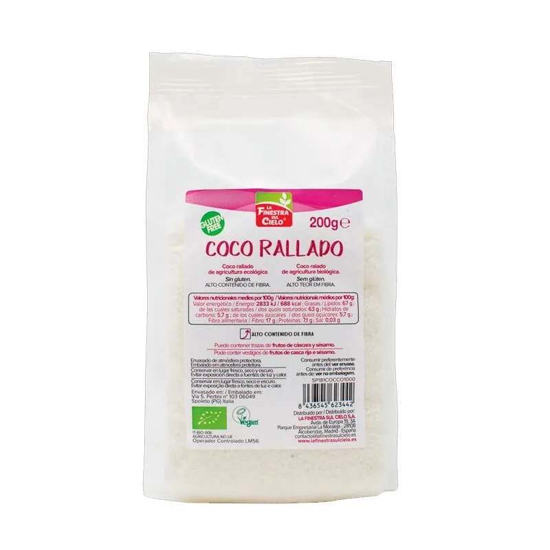 Coco Rallado Bio 200g