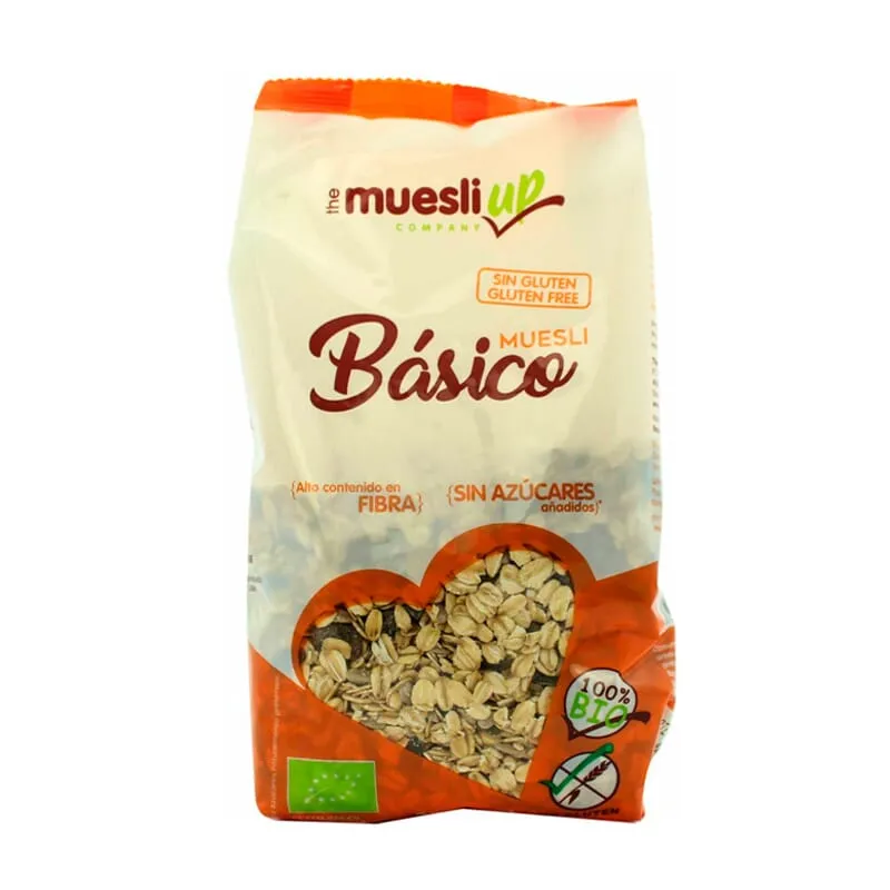 Muesli Básico Sin Azúcar Sin Gluten Bio 350 g