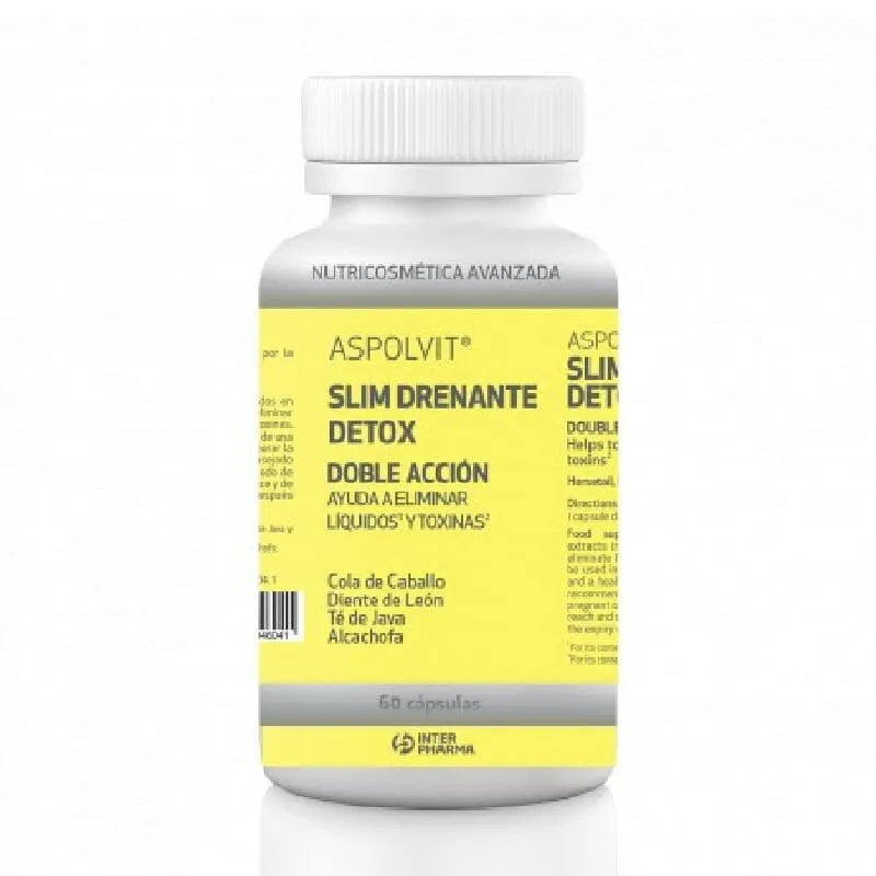 Aspolvot Slim Drenante Detox 60 Caps