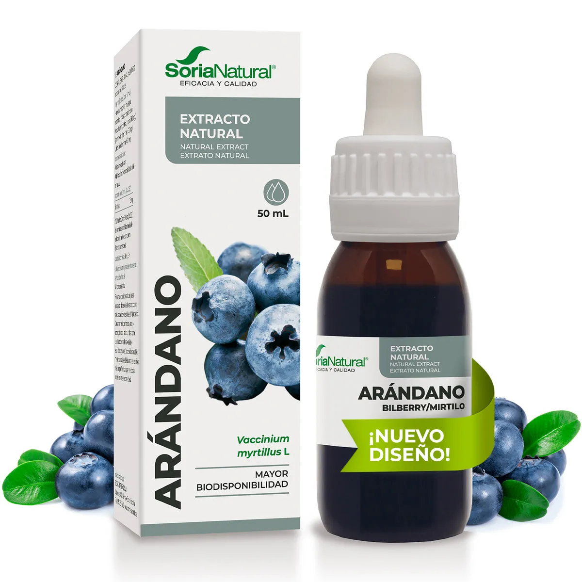 Extracto de Arándano 50ml Soria Natural