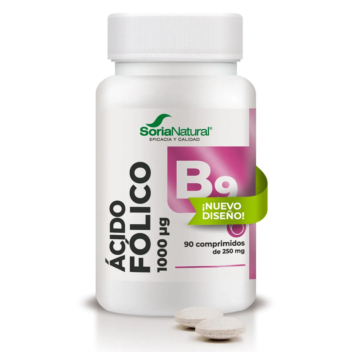 ACIDO FOLICO LIBERACION SOSTENIDA SORIA NATURAL