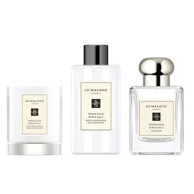 Jo Malone Wood Sage & Sea Salt Collection Cologne Intenso 50 ml + 100 ml + 65 g