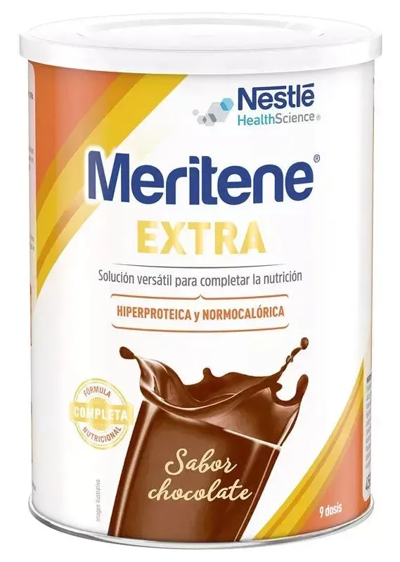 MERITENE EXTRA chocolate bote 450gr.