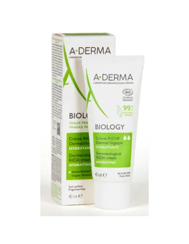 A-DERMA BIOLOGY CREMA RICA HIDRATANTE 40 ML