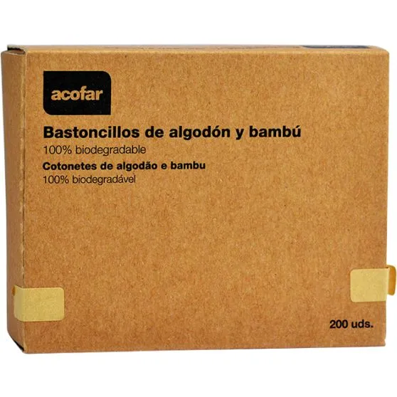 Acofar Bastoncillos de Algodón y Bambú