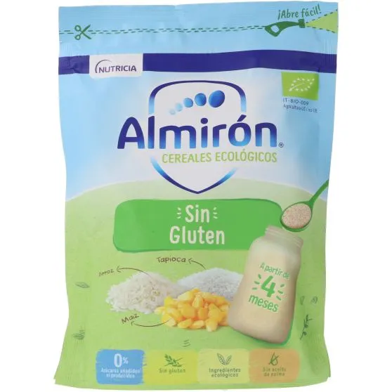 Almirón Cereales  Ecológicos Sin Gluten 200 gr
