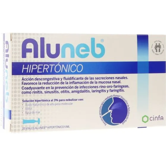 Aluneb Hipertónico 20 Viales