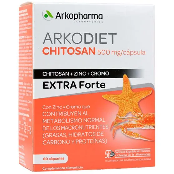ArkoDiet Chitosan Extraforte 60 cápsulas