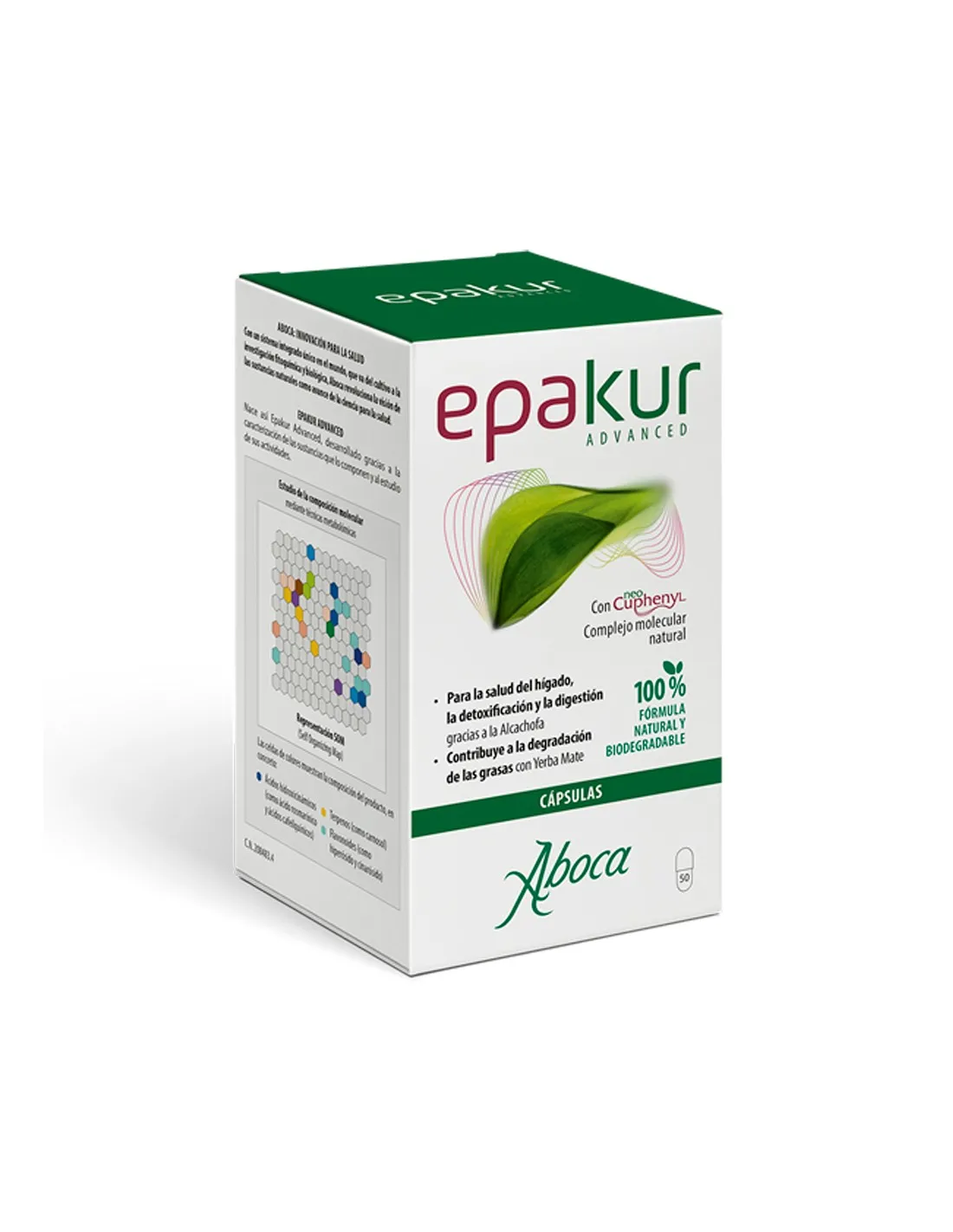 ABOCA Epakur Advanced Frasco de 50 Cápsulas