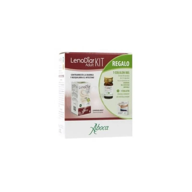 Aboca Lenodiar Adulto + Regalo Colilen IBS 20 Cápsulas + 12 Cápsulas