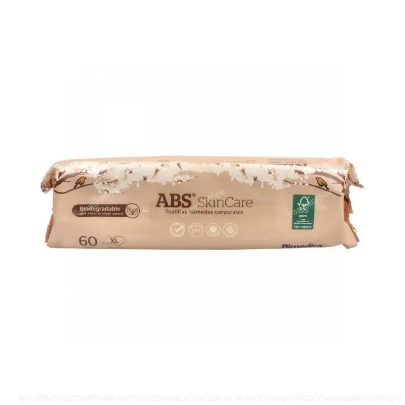 ABS Toallitas Húmedas 28X31cm 60 Uds