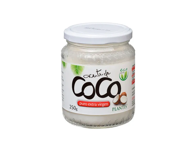 ACEITE COCO ECO PLANTIS 250 Gr ARTESANÍA AGRÍCOLA