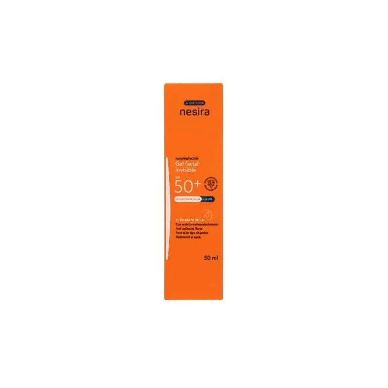 Acofarma Nesira Gel Facial Invisible SPF-50+ 50ml