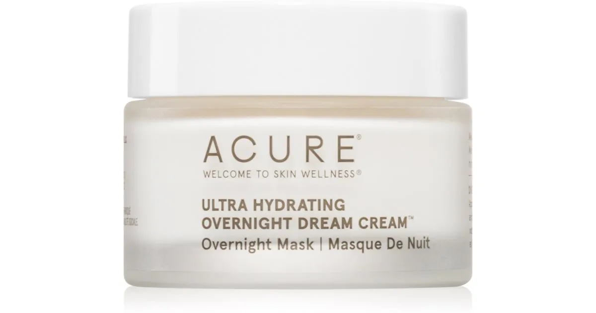 ACURE Ultra Hydrating maschera and hydrating night cream 50 ml