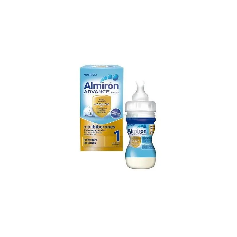 Almirón Advance 1 Minibiberones Leche de inicio 4x70ml