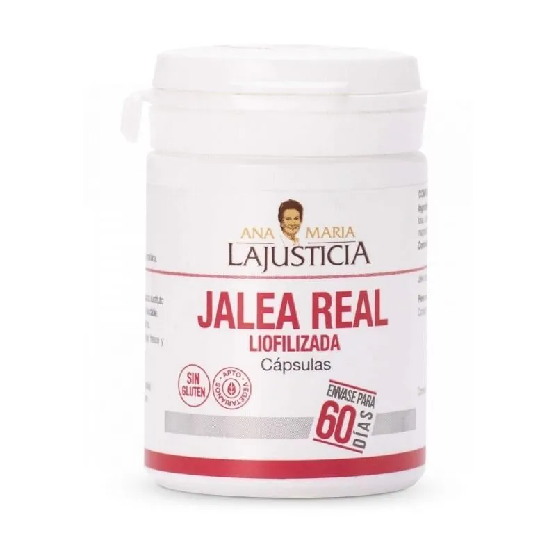 Ana María Lajusticia Jalea Real Liofilizada 60 Cápsulas