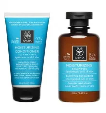 Apivita Pack Hidratante Champú 250ml + Acondicionador 150ml