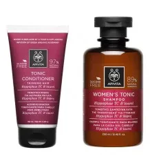 Apivita Pack Tonificante Mujer Champú 250ml + Acondicionador 150ml