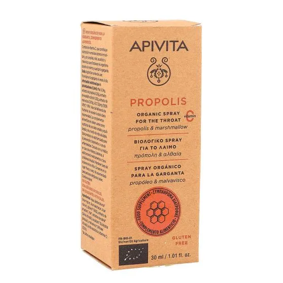 Apivita Própolis Spray Orgánico para la Garganta 30 ml