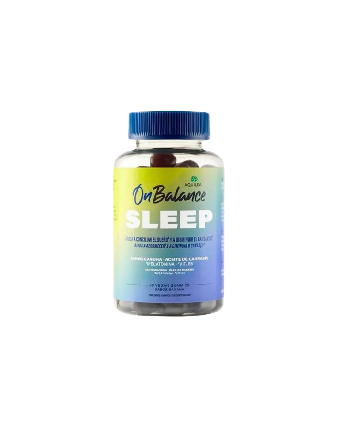 AQUILEA On Balance Sleep Sabor Banana 60 Gummies