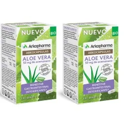 Arkocápsulas Aloe Vera Bio Pack 60 Cápsulas