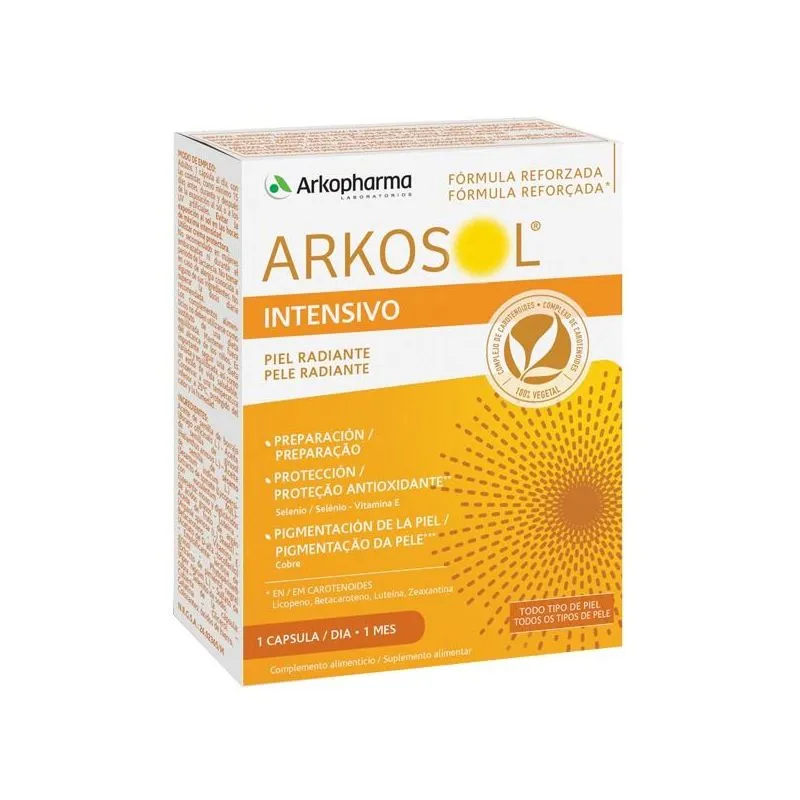 Arkopharma Arkosol Intensivo 30 Cápsulas