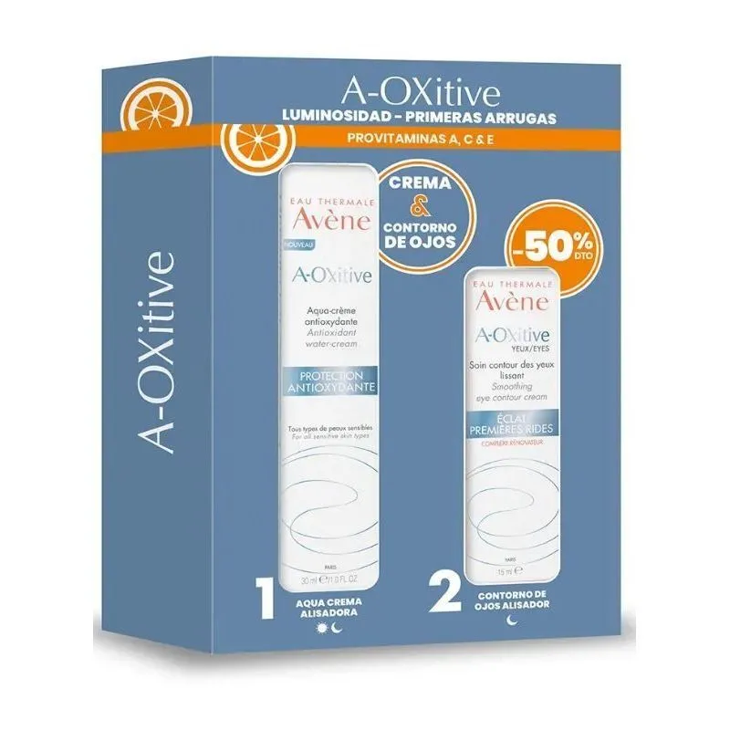 Avéne A-Oxitive Pack Sérum Defensa Antioxidante 30ml + Contorno de Ojos 15ml