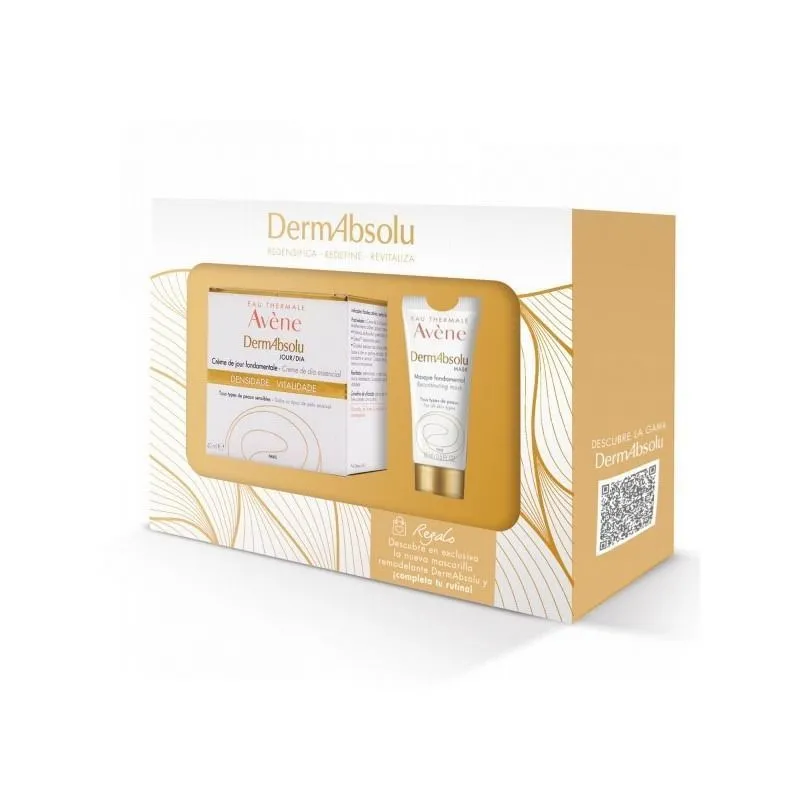 Avene DermAbsolu Estuche Crema De Día 40ml + Mascarilla 15ml