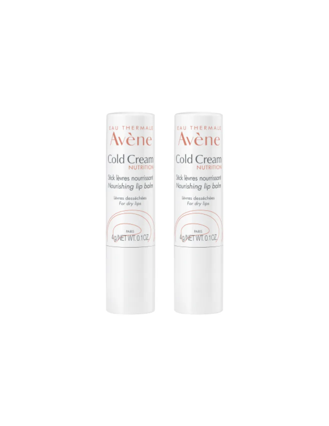 AVENE Duplo Cold Cream Stick Labial Nutritivo 2x4g