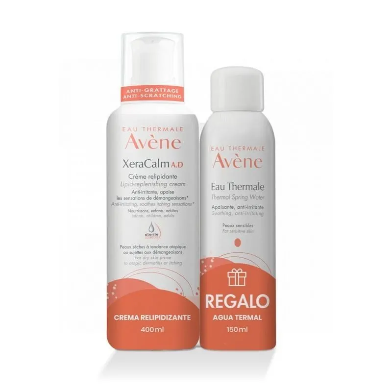 Avene Pack Xeracalm A. D. Bálsamo Relipidizante 400ml + Agua Termal 150ml