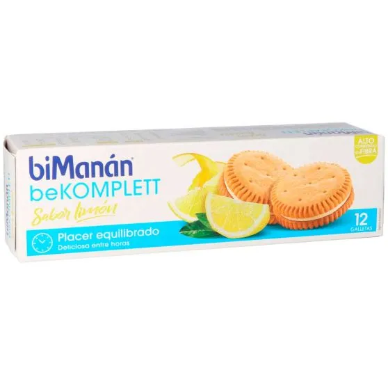 Bimanán Bekomplett galletas sabor limón