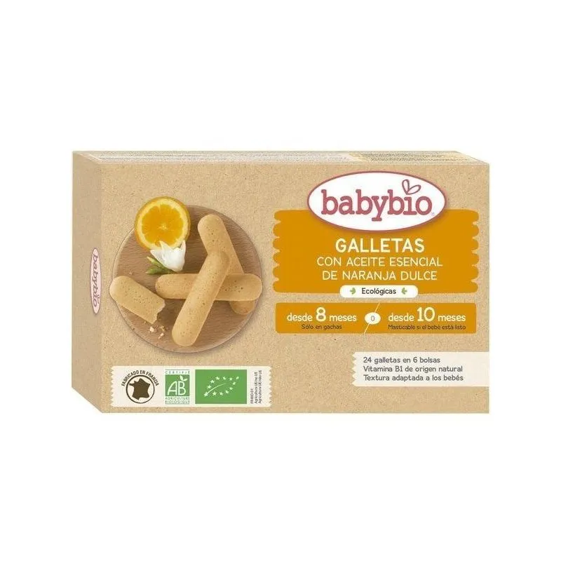 Babybio Galletas Dentición Naranja 120g
