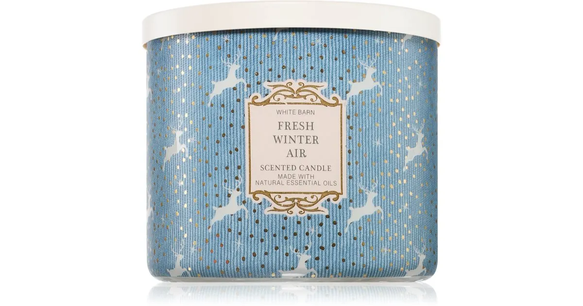 Bath & Body Works Fresh Winter Air scented candle 411 g
