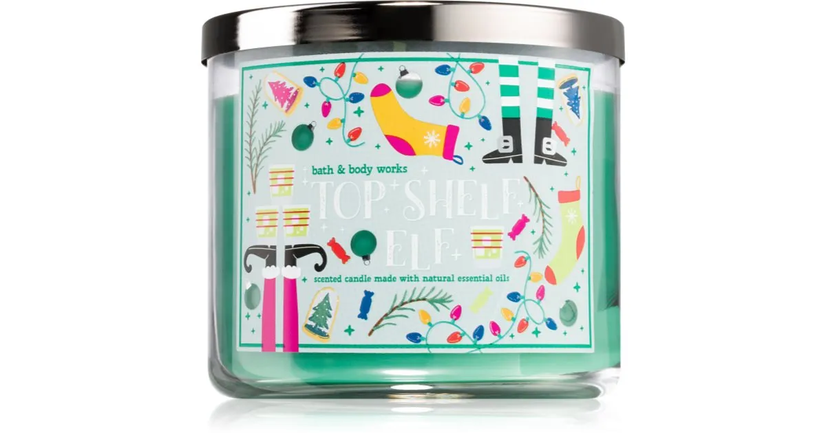 Bath & Body Works Top Shelf Elf scented candle 411 g