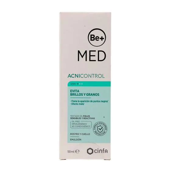 Be+ MED Evita Brillos y Granos - Tratamiento Facial Oil Free