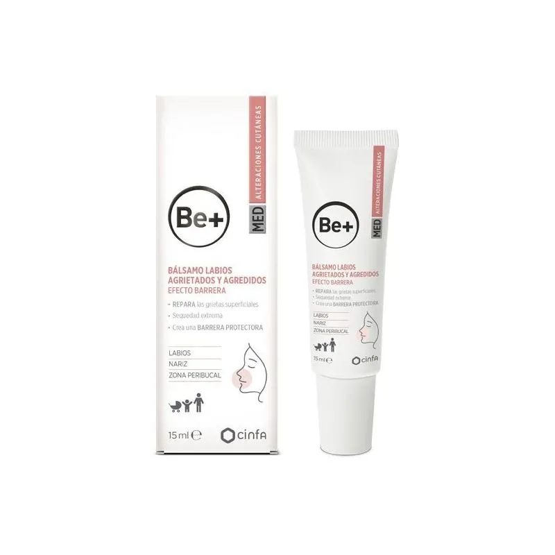 Be+ Med Bálsamo Labios Agrietados y Agredidos 15ml