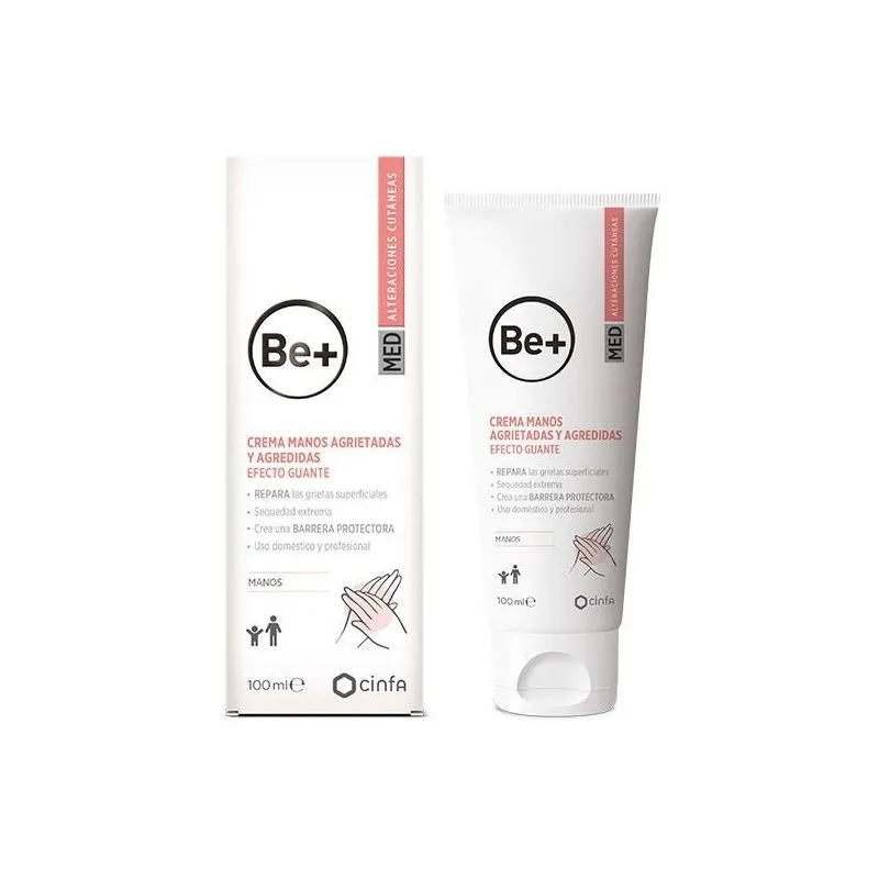 Be+ Med Crema Manos Agrietadas y Agredidas 100ml