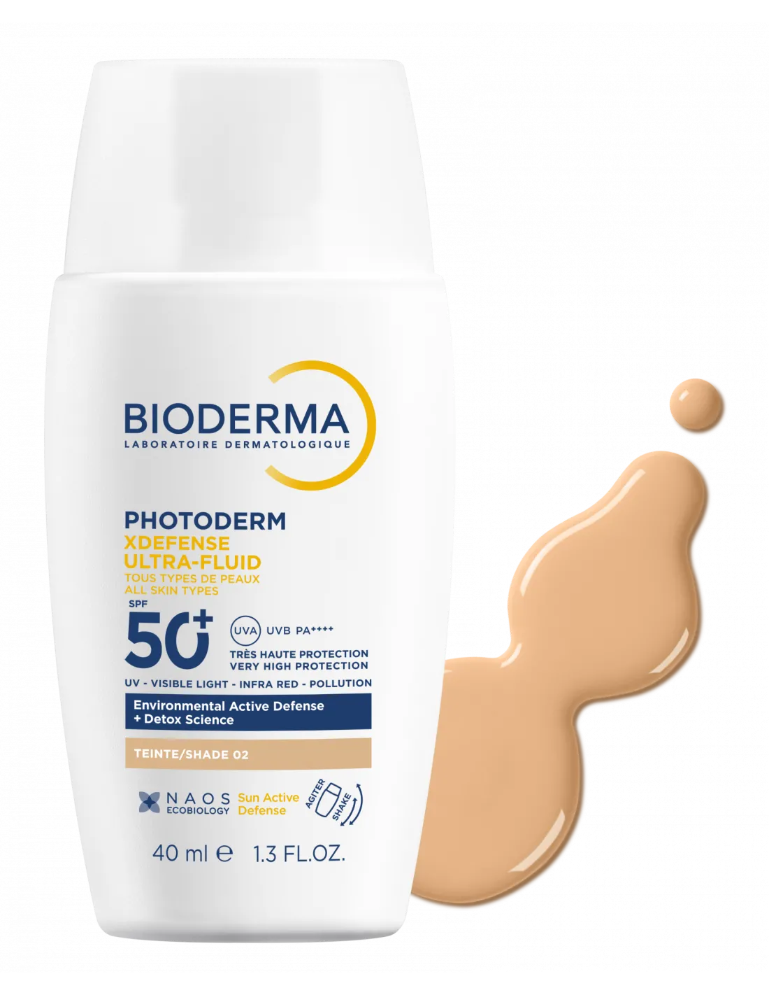BIODERMA Photoderm XDefense Ultra-Fluid SPF50+ Tono 2 40 ml
