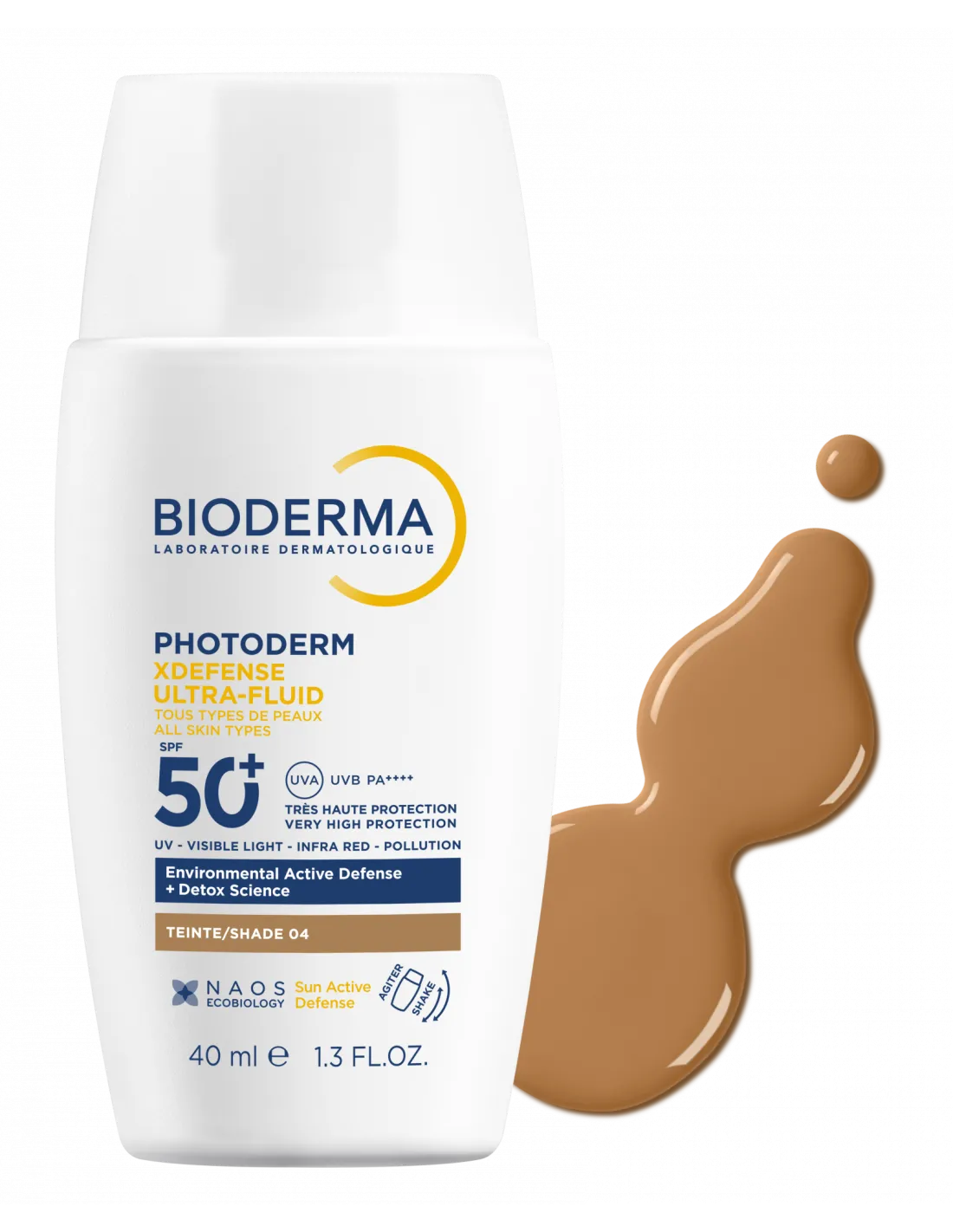 BIODERMA Photoderm XDefense Ultra-Fluid SPF50+ Tono 4 40 ml