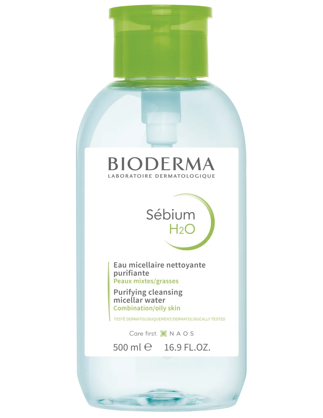 BIODERMA Sébium H2O Frasco Dispensador 500 ml