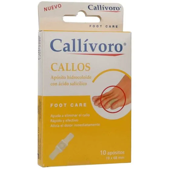 Callívoro 10 apósitos elimina callos