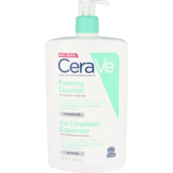Cerave Limpiador Espumoso Formato Familiar