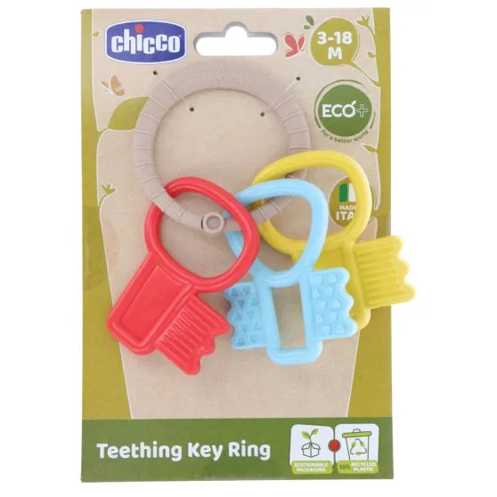 Chicco Llaves Coloreadas Eco 3-18 Meses