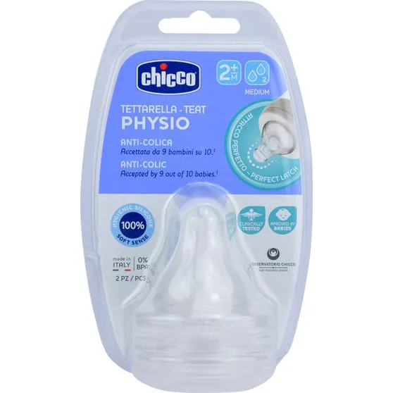 Chicco Recambios Tetinas Physio 2 M