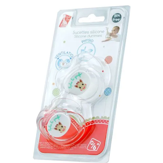 Sophie la Girafe Chupetes Physio 0-6 Meses