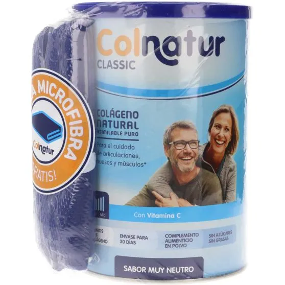 Colnatur Classic Colágeno Natural sabor muy neutro + Regallo toalla