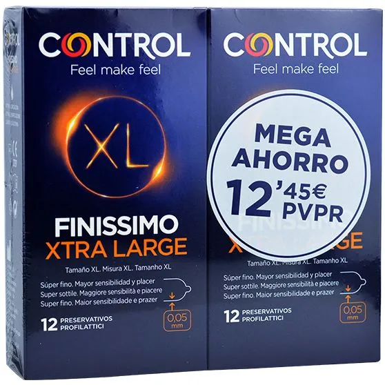 Control Pack Ahorro Finissimo XL