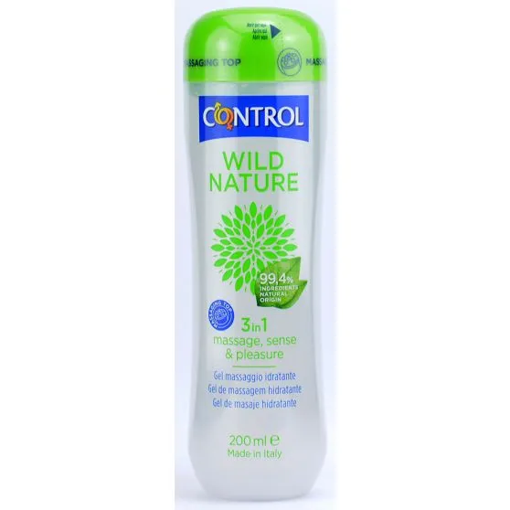Control Wild Nature Gel de Masaje 3 en 1